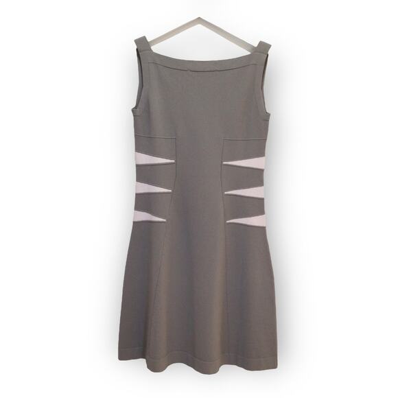 D. EXTERIOR Sleeveless Square Neck Knit Sheath Dress size S - Picture 2 of 8